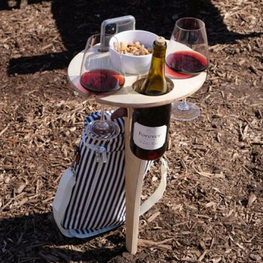 Vivolux | Outdoor tragbarer DIY Klapptisch für Wein