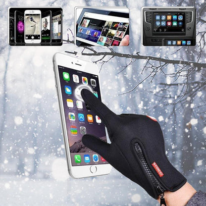 Vivolux | Hochwertige, warme, winddichte und wasserdichte Touchscreen-Handschuhe, Unisex