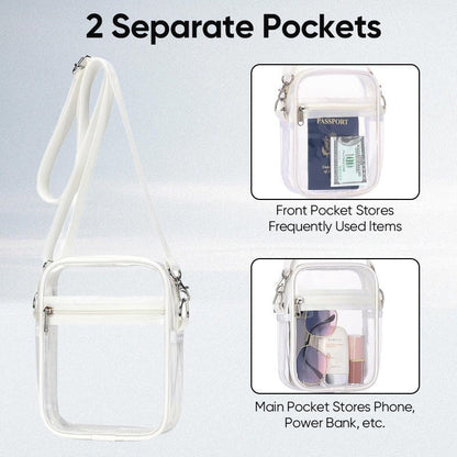 Vivolux | PVC transparente Umhängetasche