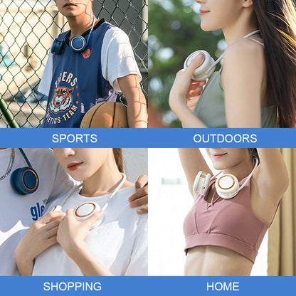 Vivolux | Faltbarer USB Mini Tragbarer Nackenventilator