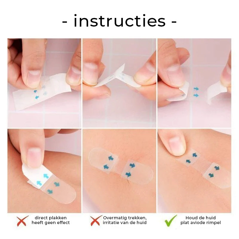 Unsichtbares Face Lifter-Tape