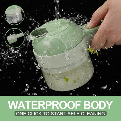 Vivolux | 4 In 1 Handheld Electric Gemüse Schneide Set