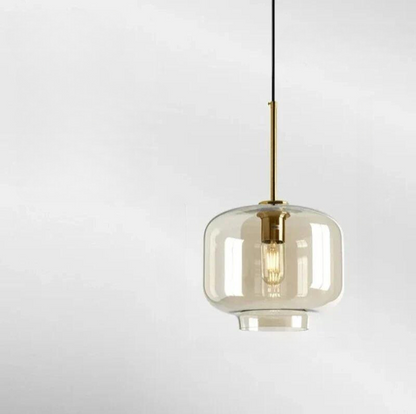 Vivolux | NordicGlas - Moderne Skandinavische Glas Hängeleuchte für Esszimmer und Wohnzimmer