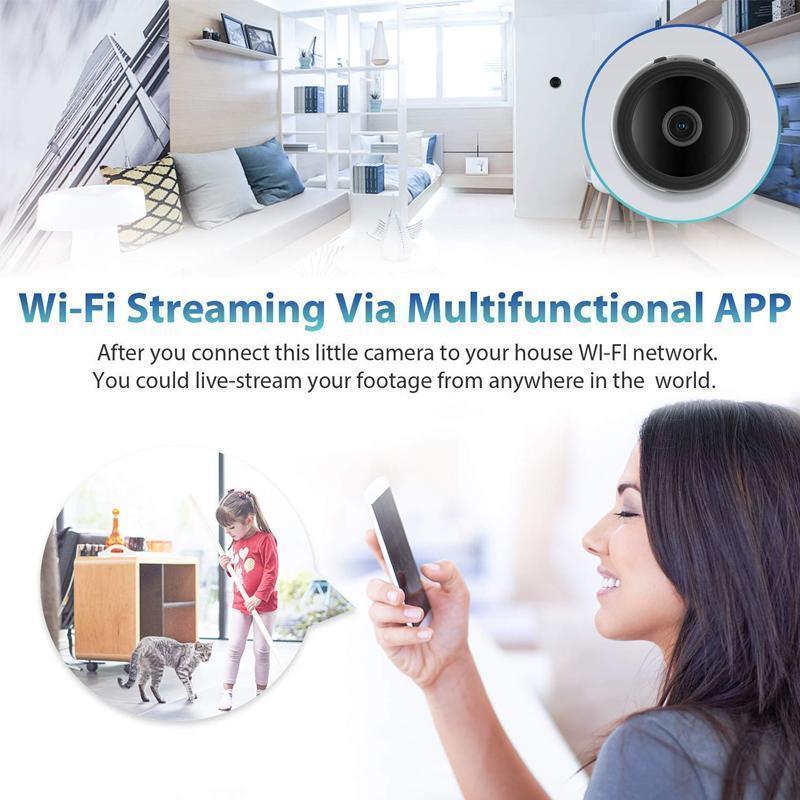 Vivolux | 1080p Magnetische WiFi Mini Kamera-RV Wohnmobile Rückfahrkamera
