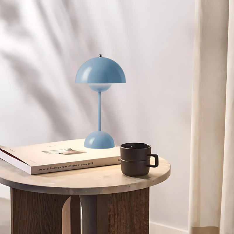 Vivolux | ModernLamp | Moderne Tischleuchte im Pilzdesign mit Touch-Control