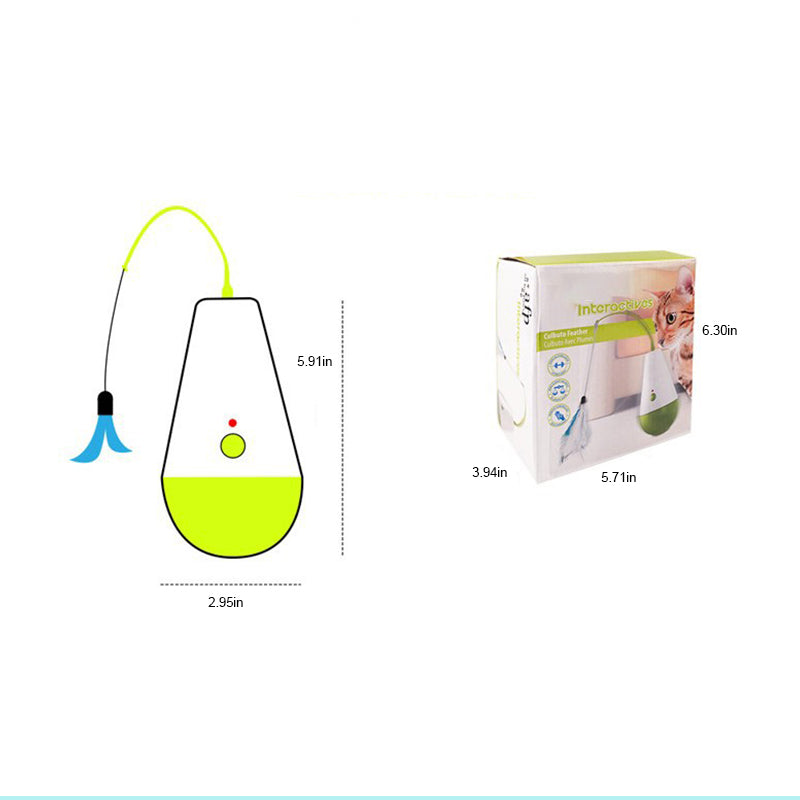 Vivolux | Federoberteil Lustiger Katzenstock