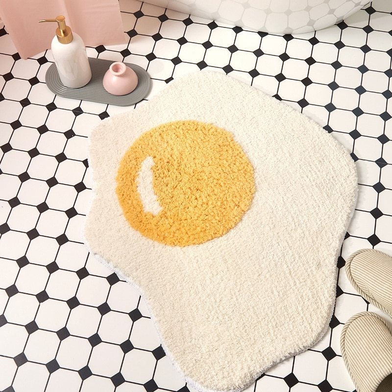 Vivolux | Eier Badezimmer Teppich