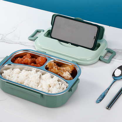 Vivolux | Bento-Lunchbox aus rostfreiem Stahl