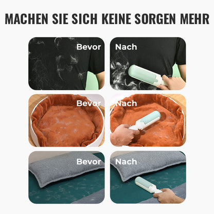 Vivolux | Hazel™ Wiederverwendbarer Non-Paper Fusselroller für Tierhaare