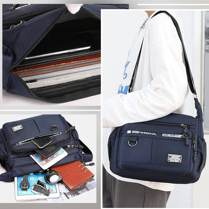 Vivolux | Leichte wasserdichte Umhängetasche mit großem Fassungsvermögen