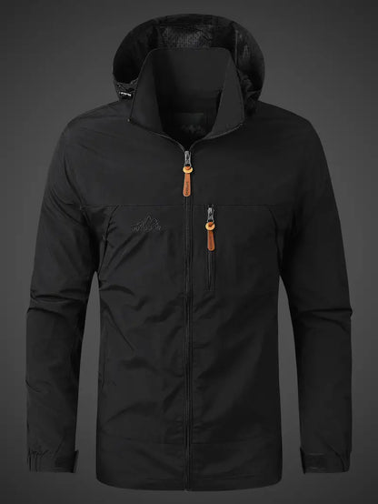 Vivolux | Wasser- und Winddichte Herren Outdoor Jacke für alle Aktivitäten