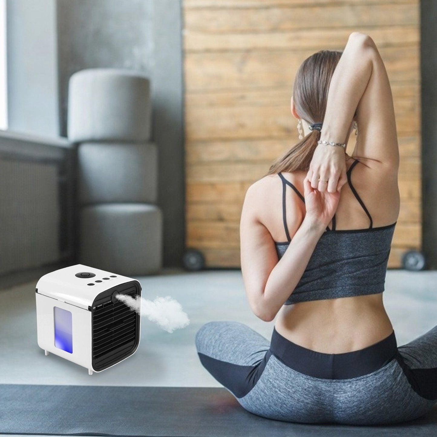 Vivolux | 7-Farben Wechsel Tragbarer Mini Klimaanlagen Kühler Ventilator