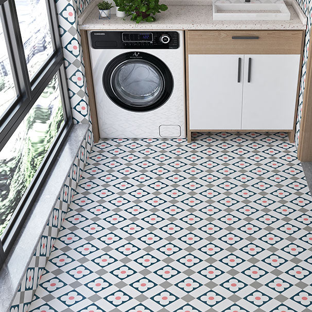 Vivolux | Multi-Tonal Stil Vinyl Plankenboden Peel and Stick Porzellanfliesen Look PVC Bodenbelag