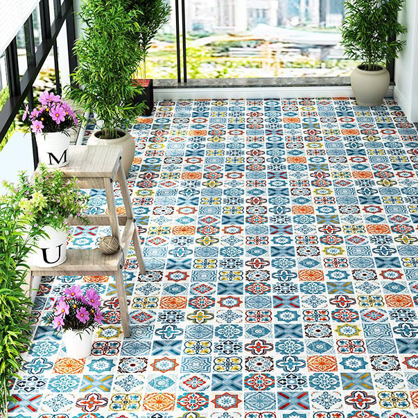 Vivolux | Multi-Tonal Stil Vinyl Plankenboden Peel and Stick Porzellanfliesen Look PVC Bodenbelag