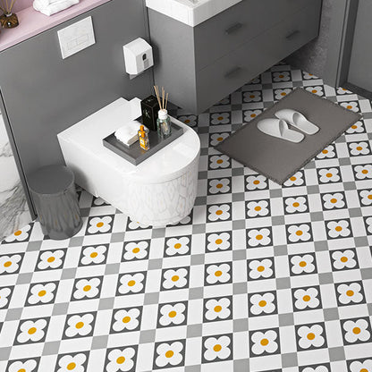 Vivolux | Multi-Tonal Stil Vinyl Plankenboden Peel and Stick Porzellanfliesen Look PVC Bodenbelag