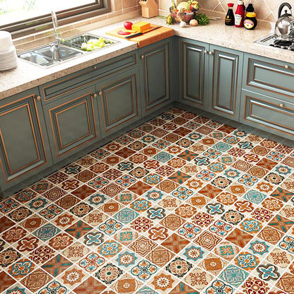 Vivolux | Multi-Tonal Stil Vinyl Plankenboden Peel and Stick Porzellanfliesen Look PVC Bodenbelag