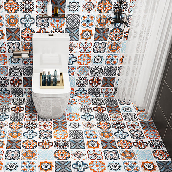 Vivolux | Multi-Tonal Stil Vinyl Plankenboden Peel and Stick Porzellanfliesen Look PVC Bodenbelag