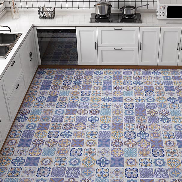 Vivolux | Multi-Tonal Stil Vinyl Plankenboden Peel and Stick Porzellanfliesen Look PVC Bodenbelag