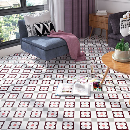 Vivolux | Multi-Tonal Stil Vinyl Plankenboden Peel and Stick Porzellanfliesen Look PVC Bodenbelag