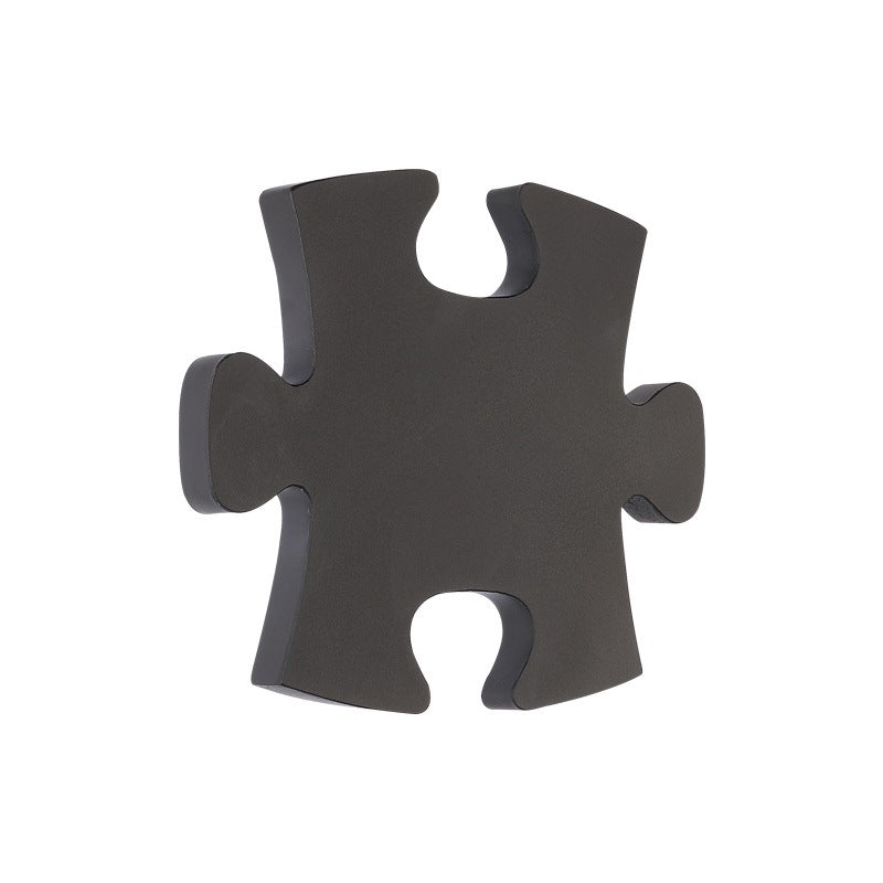 Vivolux | Acryl Legpuzzel Wandlampe Nordic LED Wandmontage Beleuchtung in Weiß/Schwarz für Wohnzimmer, Weiß/Warmes Licht