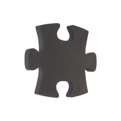 Vivolux | Acryl Legpuzzel Wandlampe Nordic LED Wandmontage Beleuchtung in Weiß/Schwarz für Wohnzimmer, Weiß/Warmes Licht