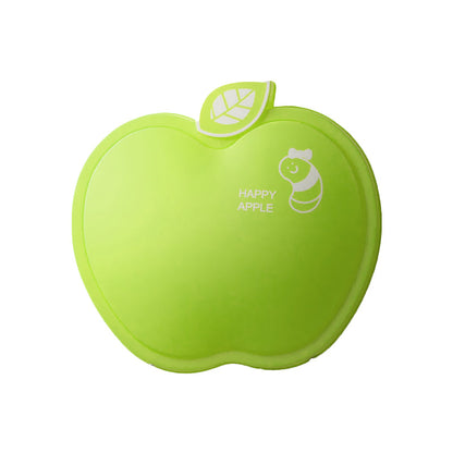 Vivolux | Apple-Like Wandverlichting Cartoon Plastic Wit/Roze/Geel LED Wandlamp met Klein Wormpatroon