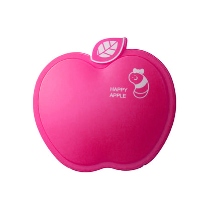 Vivolux | Apple-Like Wandverlichting Cartoon Plastic Wit/Roze/Geel LED Wandlamp met Klein Wormpatroon