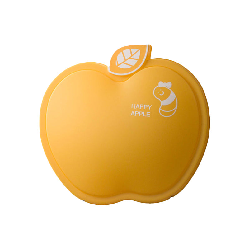 Vivolux | Apple-Like Wandverlichting Cartoon Plastic Wit/Roze/Geel LED Wandlamp met Klein Wormpatroon