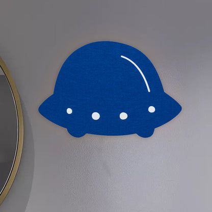 Vivolux | Vilt Schaap/Den Baum/Luftschiff Wandlamp Sconces Cartoon LED Wandmontage Lichtarmatuur in Roze/Groen/Blauw voor Kinderkamer