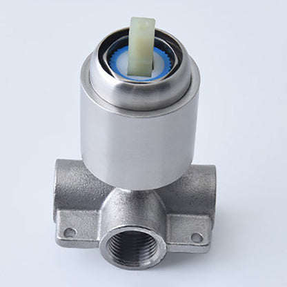 Vivolux | Edelstahl Duschkombination Runder Festduschkopf mit Duscharm