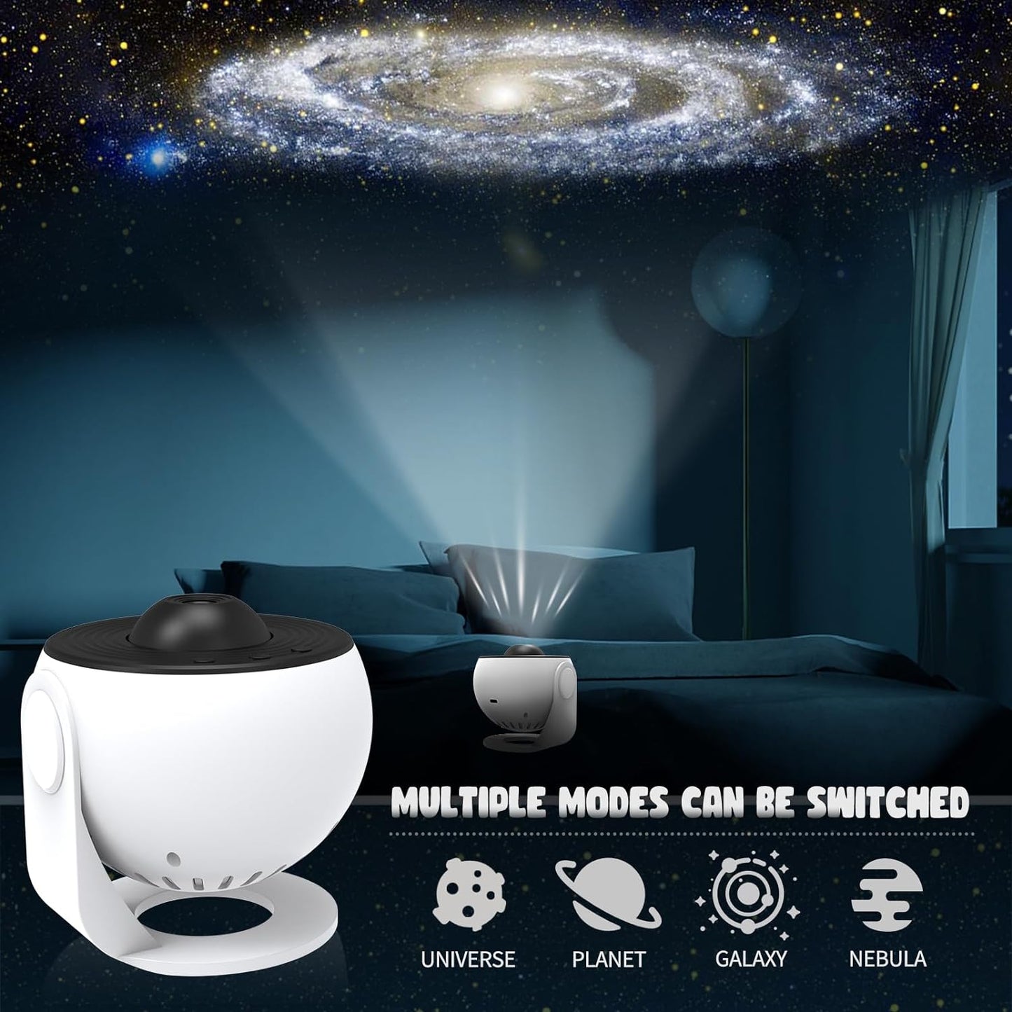 360° Planetariumsprojektor | Verbesserte Entspannung und Stresslinderung