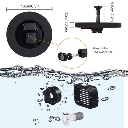 Vivolux |  Solar Springbrunnen Pumpe