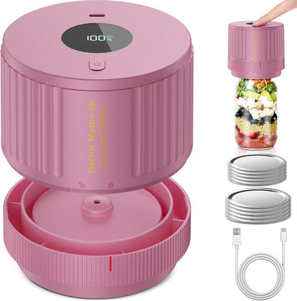 Vivolux | Elektrisches Mason Jar Vakuumierer Set - Bewahre Frische Schnell!