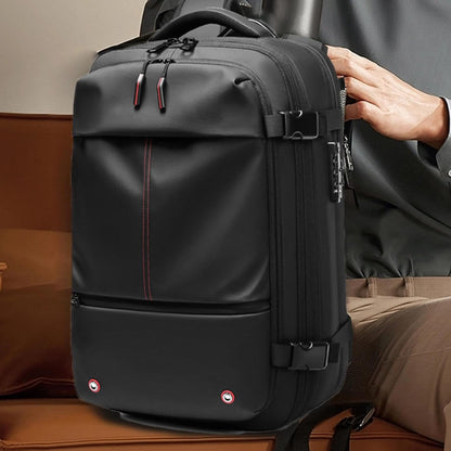 Vivolux | 17" Laptop-Rucksack mit Vakuumkompression leicht und geräumig