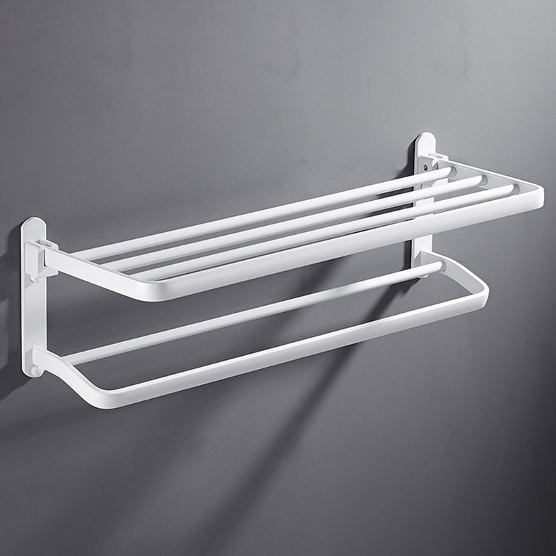 Vivolux | Weißes Badezimmerzubehör Hardware-Set Modernes Badezimmerzubehör-Set, Handtuchhalter