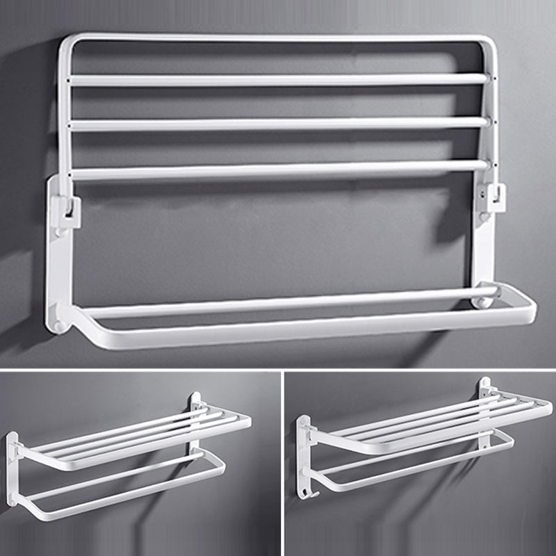 Vivolux | Weißes Badezimmerzubehör Hardware-Set Modernes Badezimmerzubehör-Set, Handtuchhalter