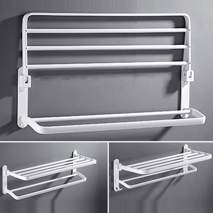 Vivolux | Weißes Badezimmerzubehör Hardware-Set Modernes Badezimmerzubehör-Set, Handtuchhalter