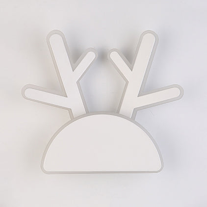Vivolux | Witte Afwerking Konijn Wandlamp Dier Schattig Acryl LED Wandlamp voor Gang Kinder slaapkamer