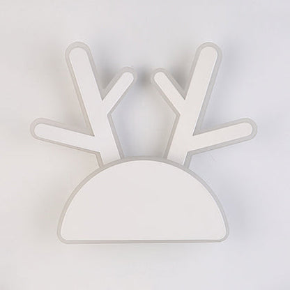 Vivolux | Witte Afwerking Konijn Wandlamp Dier Schattig Acryl LED Wandlamp voor Gang Kinder slaapkamer