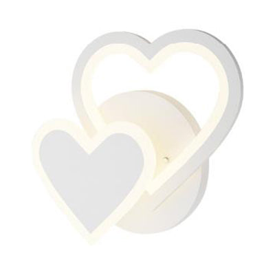 Vivolux | Weiße Acryl-Wandmontageleuchte Moderne integrierte LED-Indoor-Wandleuchten für Kinder
