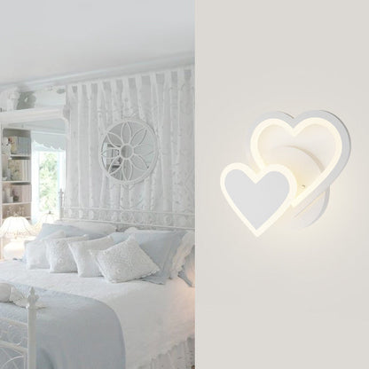 Vivolux | Weiße Acryl-Wandmontageleuchte Moderne integrierte LED-Indoor-Wandleuchten für Kinder