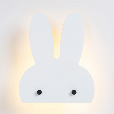 Vivolux | Bunny Head LED Wandleuchte Tier Holz Wandleuchte Beleuchtung für Spielzimmer Kinderzimmer