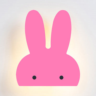 Vivolux | Bunny Head LED Wandleuchte Tier Holz Wandleuchte Beleuchtung für Spielzimmer Kinderzimmer