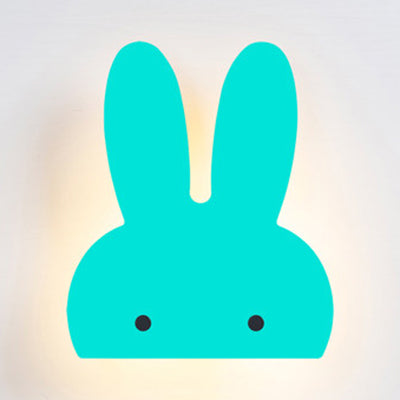 Vivolux | Bunny Head LED Wandleuchte Tier Holz Wandleuchte Beleuchtung für Spielzimmer Kinderzimmer