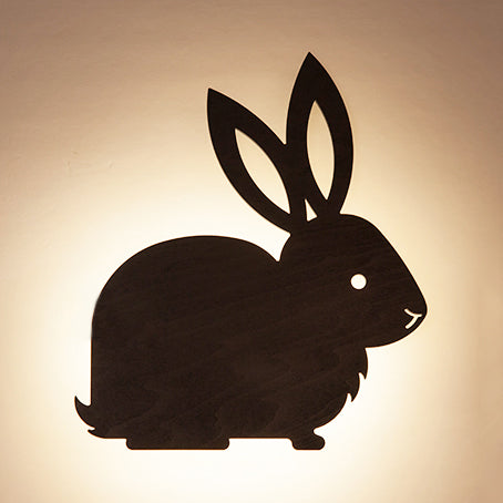 Vivolux | Augenfreundliche moderne Wandlampe Tier Holz LED Wandleuchte für Kinderzimmer Treppe