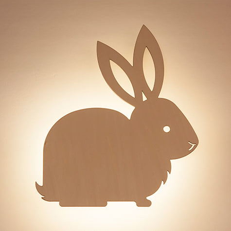 Vivolux | Augenfreundliche moderne Wandlampe Tier Holz LED Wandleuchte für Kinderzimmer Treppe