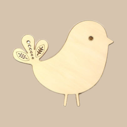 Vivolux | Augenfreundliche moderne Wandlampe Tier Holz LED Wandleuchte für Kinderzimmer Treppe