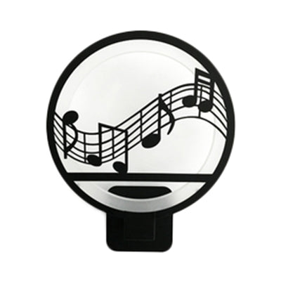 Vivolux | Kreative Lebendige Muster Wandbeleuchtung Metall Schwarz LED Wandlampe für Kinderzimmer Esszimmer