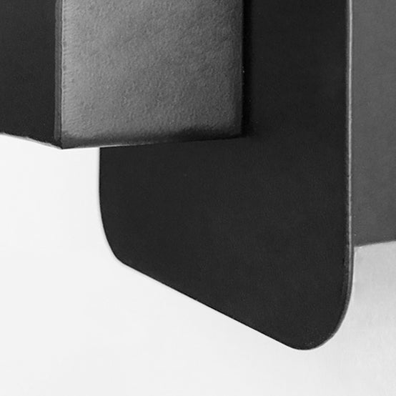 Vivolux | Kreative Lebendige Muster Wandbeleuchtung Metall Schwarz LED Wandlampe für Kinderzimmer Esszimmer