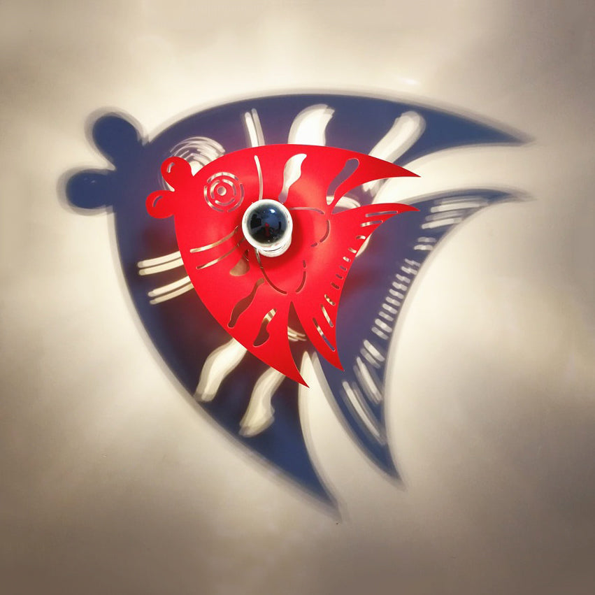 Vivolux | Acryl Holle Vis Wandlamp Verpleegruimte Enkele Lamp Moderne Schattige Wandlamp